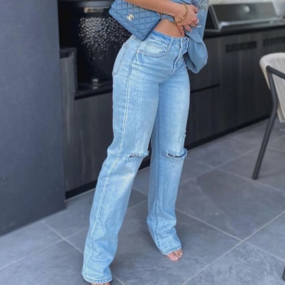 High Rise Mom Jeans